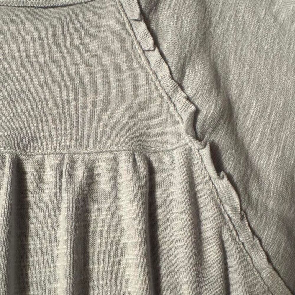 Anthropologie Pilcro Woman’s knitwear light grey long sleeves Pullover Sweatshir - Picture 7 of 8